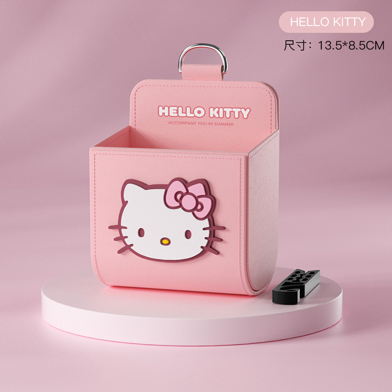 Kawaii Tech Accessories - Sanrio Kuromi Hello Kitty Kotak Penyimpanan
