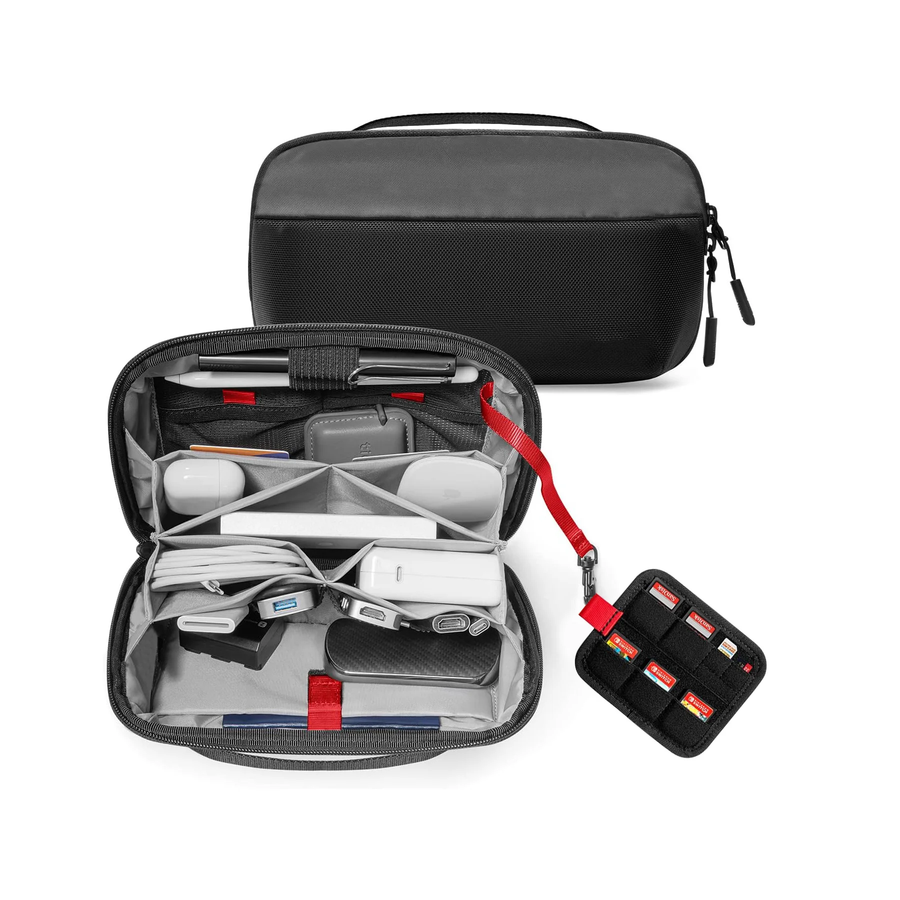 Tech Accessories Case - Kantong Organizer Perlengkapan Teknologi Perjalanan, Tahan