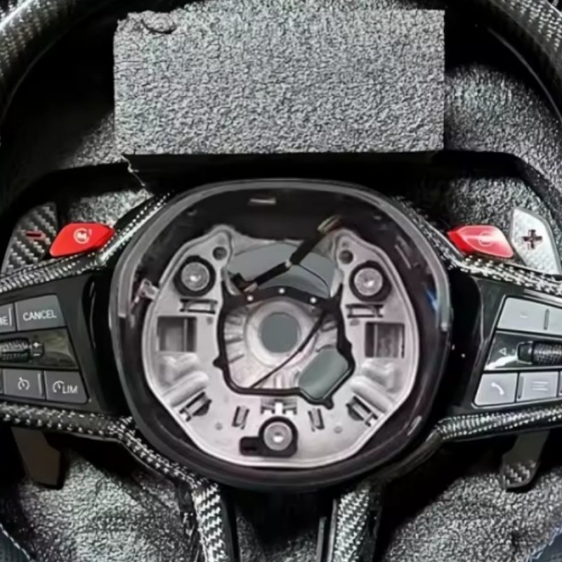 Setir Mobil Serat Karbon Kulit - Tech Car Accessories ulasan dan harga