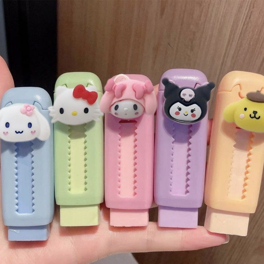 Penghapus Kartun Dapat Ditarik - Kawaii Tech Accessories ulasan dan harga