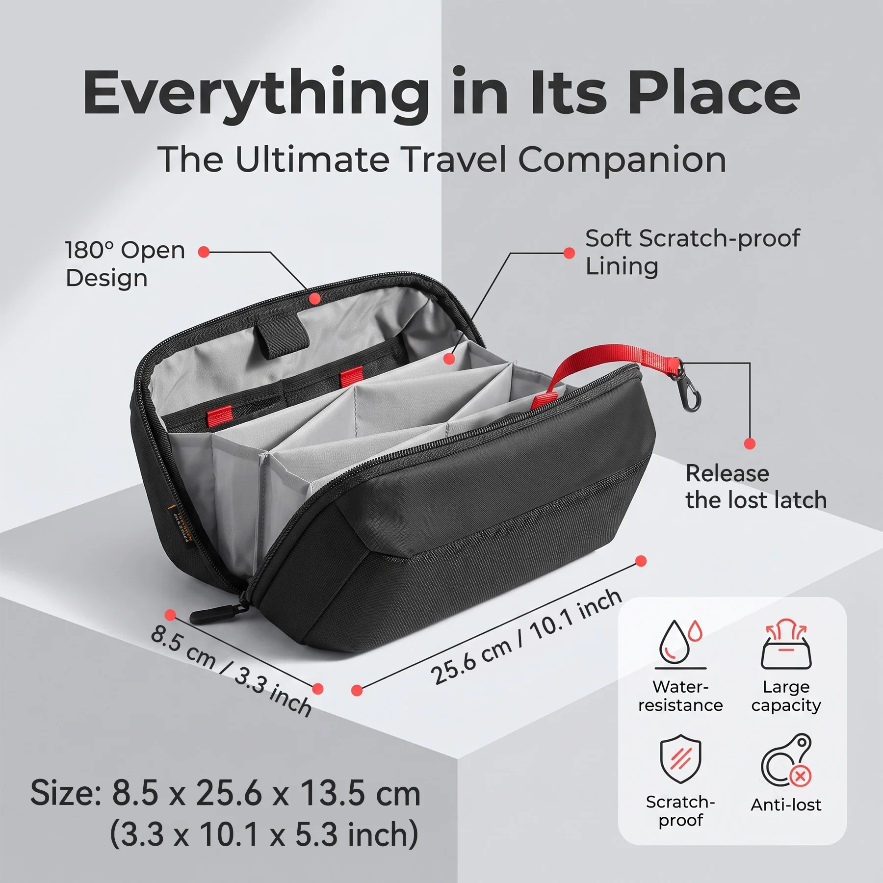 Kantong Organizer Perlengkapan - Tech Accessories Case ulasan dan harga
