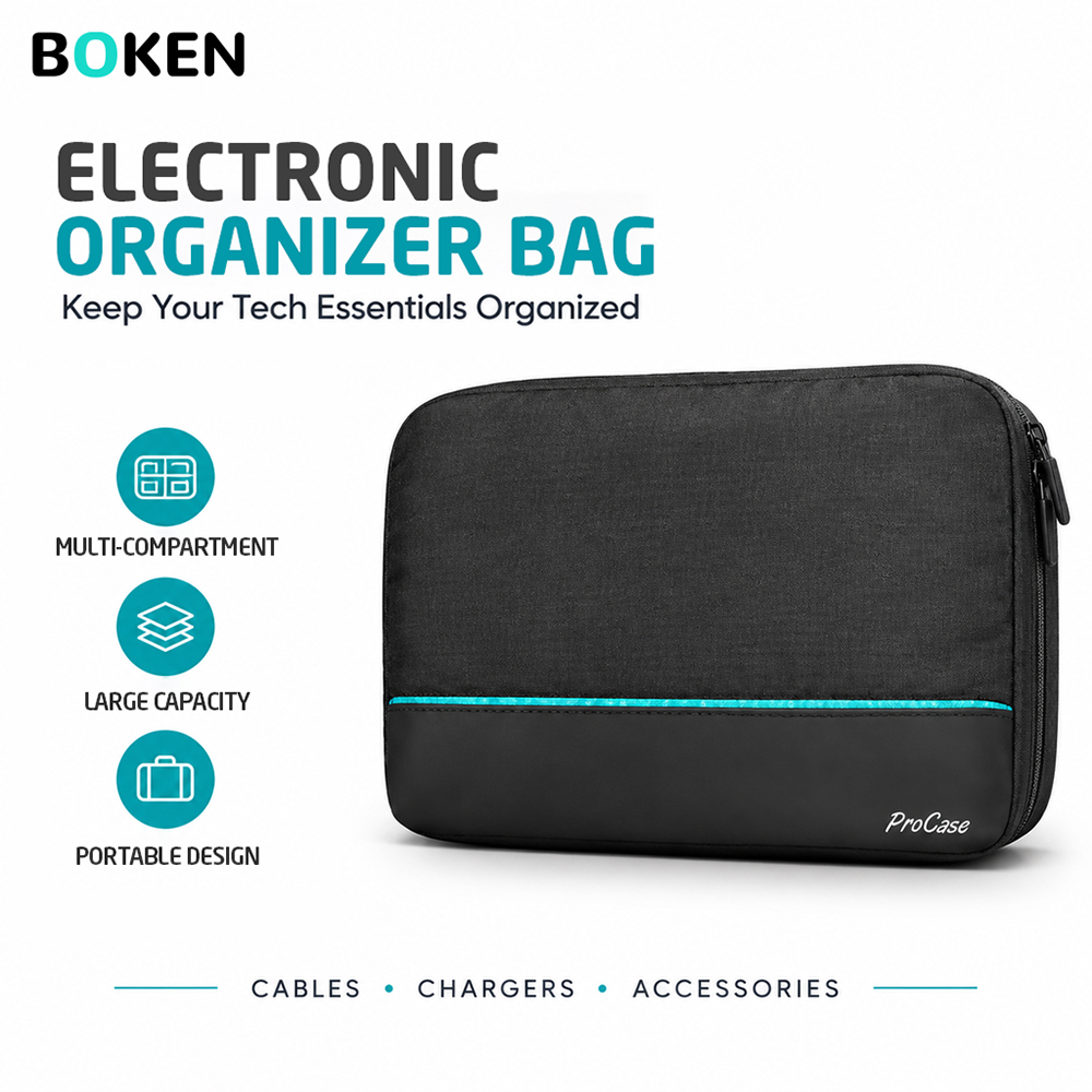 Tas Organizer Teknologi Perjal - Tech Accessories Travel Organizer Pouch ulasan dan harga