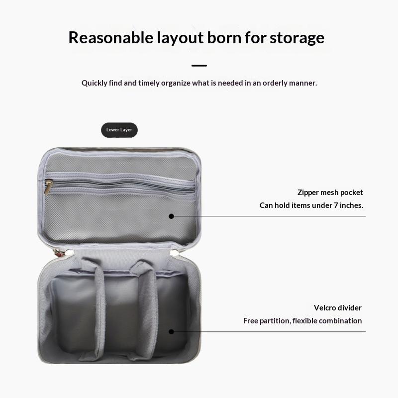Tas Organizer Kabel Data Porta - Tech Accessories Case ulasan dan harga