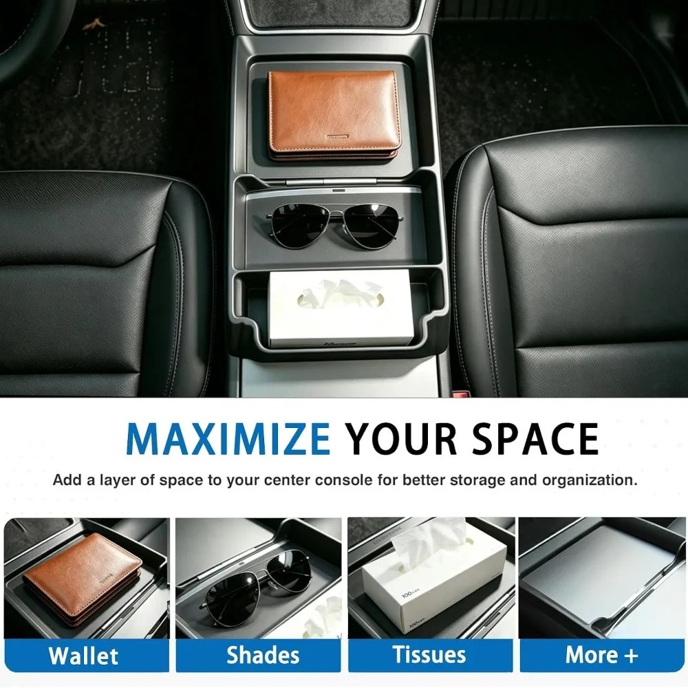 Baki Penyimpanan Konsol Tengah - Tech Car Accessories ulasan dan harga