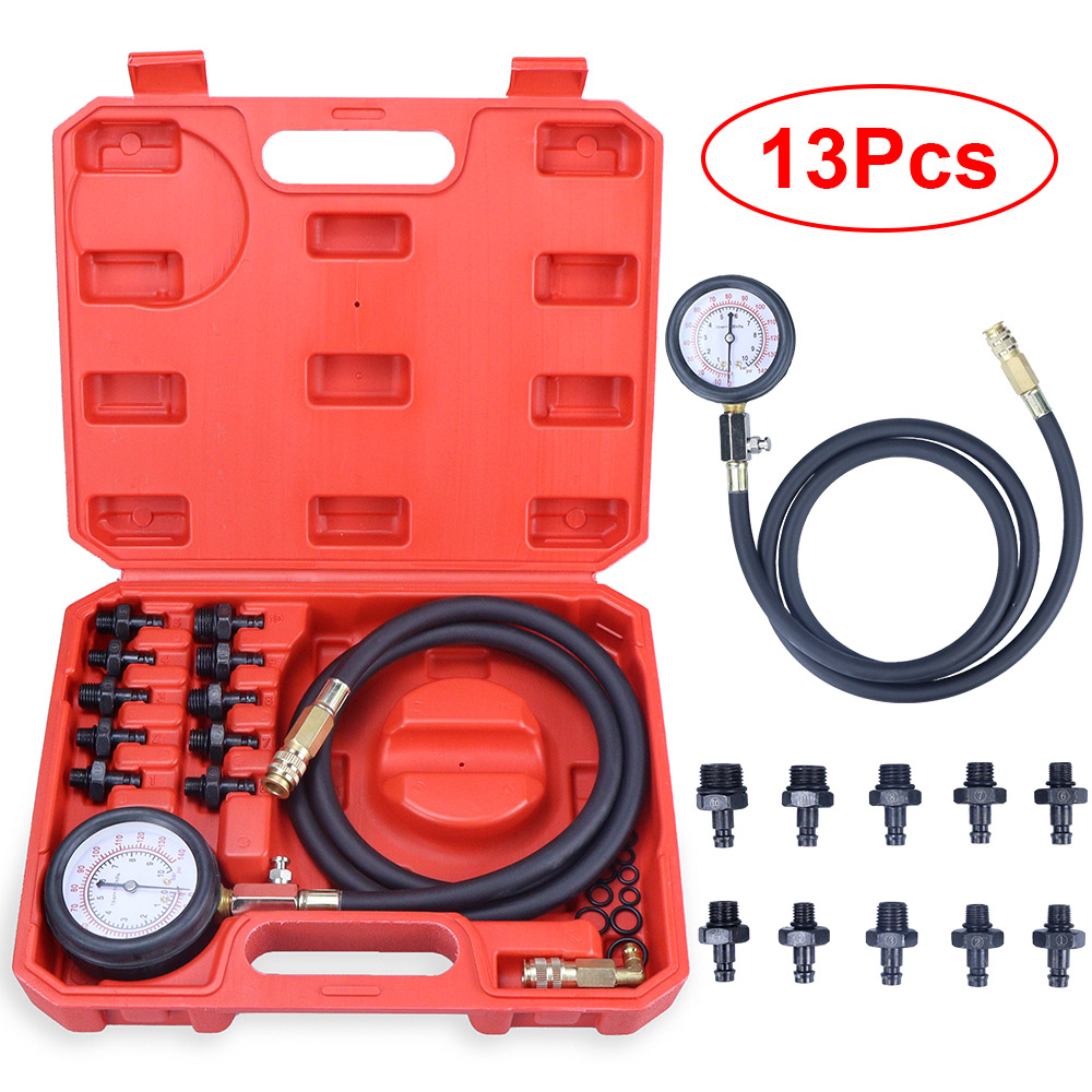 Alat pengukur tekanan oli 0-14 - Tech Accessories Case ulasan dan harga