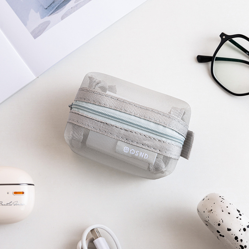 Tas Organizer Jaring Abu-abu – - Tech Accessories Case ulasan dan harga